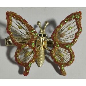 Vintage Sparkling Butterfly Hair Clip
